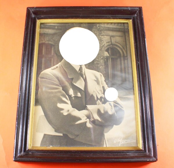 Wandbild / Führerbild / Stubenbild des Führer Adolf Hitler (Heinrich Hoffmann Foto)