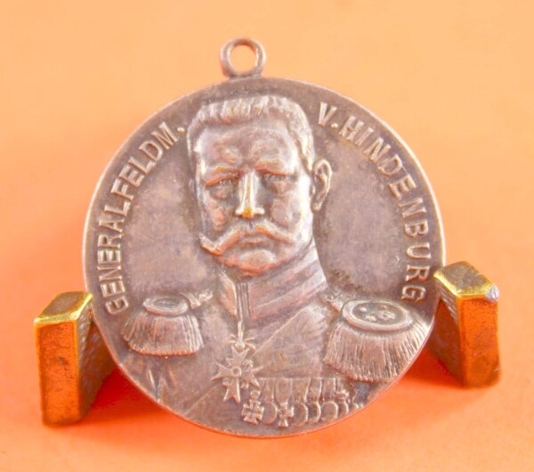 Medaille Generalfeldmarschall von Hindenburg / Gott mit uns 1914