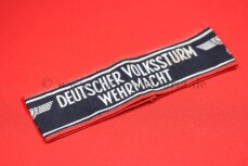 Armbinde &quot;Deutscher Volkssturm Wehrmacht&quot;