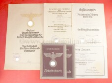 Urkundennachlass Gefr. Heinrich Buchczyk Inf.Reg. 16...