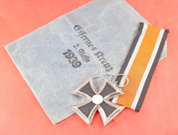 Eisernes Kreuz 2.Klasse 1939 (109) mit orangem Band und...