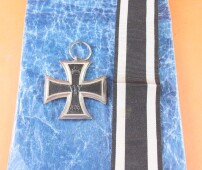 Eisernes Kreuz 2.Klasse 1914 (R) am Band mit T&uuml;te -...