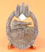 Panzerkampfabzeichen in Bronze (Aurich)