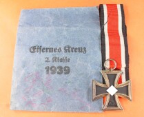 Eisernes Kreuz 2.Klasse 1939 (14) mit T&uuml;te und Band