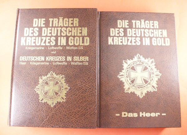 Fachbuch Die Träger des deutschen Kreuzes in Gold und Silber Band 1 und 2