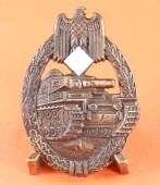 Panzerkampfanzeichen in Bronze (A.W.S. 1942) - EXTREM SELTEN