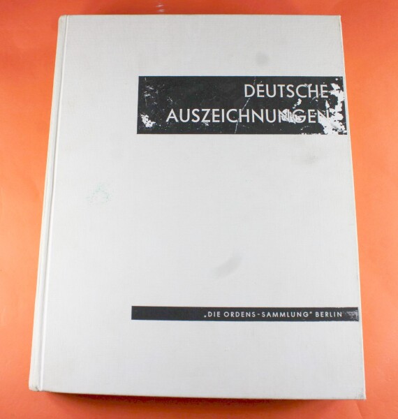 Fachbuch - Deutsche Auszeichnungen "Die Ordens-Sammlung" Berlin (Klietmann)