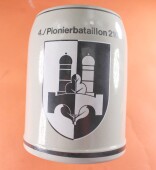 colorierter Bierkrug 4./Pionierbataillon 210