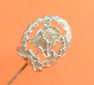 Miniatur Deutsches Reichssportabzeichen DRL in Silber 